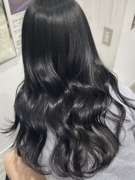 ビューバイネオリーブ 用賀店(Beau'r by neolive) 黒髪ボブルフネビージュ小顔ワンレン《用賀》