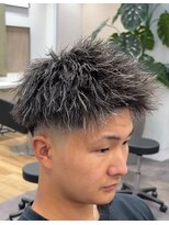 ルースト 京都四条大宮店(ROOST)&nbsp;ツイストジェット×ホワイトハイライト