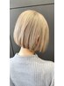 小顔補正立体カット+ヘアリセッター＋カラー+トリートメント+マーブ
