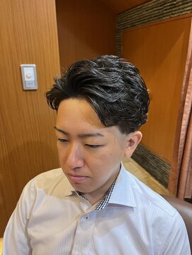 ヘアモード キクチ 銀座店 銀座　理容室　ナチュラルパーマ