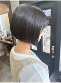 ミニボブ　ブルーブラック