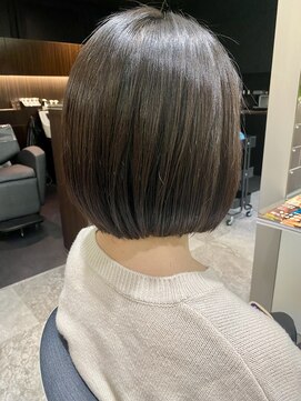 イメージア ボーノ相模大野店(IMAGE-A) 【艶感ストレートで魅せる】ボブスタイル