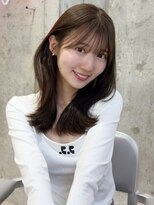 ハローバイシー 仙台(Hello by Sea)&nbsp;暗めカラー×グランマッシュ[デザインカラー/ミディアム]