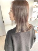 【Hike/大分駅/金池】切りっぱなし/髪質改善/ブラウン/ベージュ