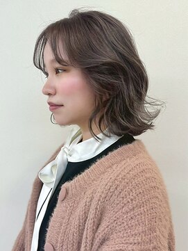 エトレ(etore) 透明感まろやかブラウン/レイヤーカット/ミディアム