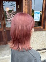 ヘアサルーンフラミンゴ(Hair saloon FLAMINGO) wカラー ピンク
