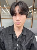 ビジネス◎ニュアンスセンターパート×刈り上げ30代