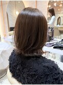 ◯20代30代40代50代結べる長さのボブ韓国風レイヤーカットくびれ