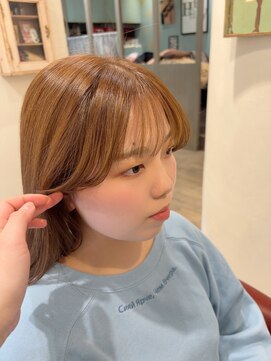 コトノハ 大宮店(cotonoHa) 顔周りカット/前髪カット/春カラー/オリーブカラー/髪質改善