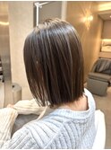 ブリーチ無しベージュカラー/オリーブベージュ【上岡】