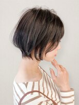 ウィールール 手稲店(WE RULE) 30代40代50代◎大人可愛いショートボブ×ブリーチなしカラー