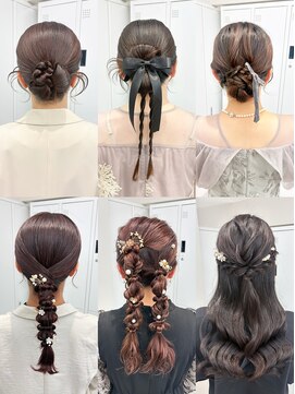 スタイル 横浜(STYLE) 【田藻担当】結婚式ヘア集/共感頂いた方/遠慮なくご指名ください