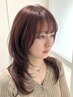 ［蒔苗指名限定］似合わせカット、艶髪オイルカラー￥9,900