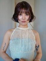シアター(CIARTOR)&nbsp;チェリーレッド / 内巻きボブ