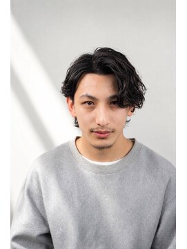 ヒロギンザバーバーショップ 新宿店(HIRO GINZA BARBER SHOP) シャドウパーマ/7.3スタイル〈理容室〉