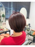 ほんのりピンクのブラウンカラーミルクブラウン