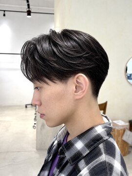 ビューバイネオリーブ 用賀店(Beau'r by neolive) サーフカール刈り上げセンターパートリバースセンターパート