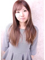 キャアリー(Caary)&nbsp;Ｃａａｒｙのピンクベージュカラー＋無造作ルーズな耳かけ♪