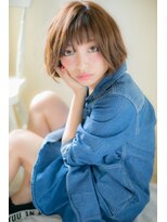 モッズ ヘア 福岡姪浜店(mod's hair)&nbsp;*mod's姪浜*…ショートバングとラフ☆ミディc