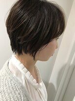 グランドライン(GRAND LINE)&nbsp;[GRAND LINE 若宮 宣弘] レザーショートカット アッシュブラック