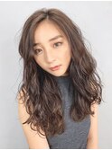ラフミックスウェーブロング_エッジショートくびれセミディ_5765