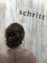 シュリット 溝の口(schritt)&nbsp;☆ゆるふわアシメアップスタイル☆-schritt takuya-