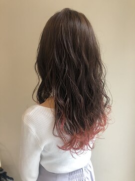 デイリリーバイアメリア 川西店(daylily by Ameria) ミディ×デザイン裾カラー→白井 涼貴