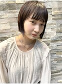 ぷつっとショートボブ◎