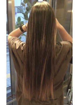 ヘアーデザイン フルーツ(Hair Design FRUITS) スーパーロング×ハイライト