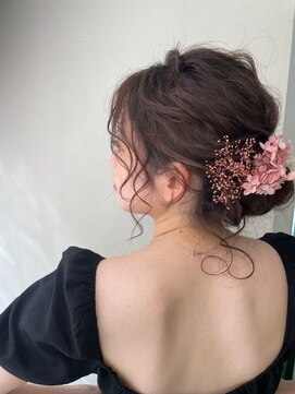 メイクアップノーブル(Make up NOBLE) 定番ざっくりアップスタイル☆