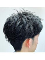 理容室 アニ(ani)&nbsp;ツーブロックショートレイヤースタイル