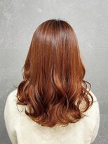 フィー 東川口店(fee) コーラルベージュ/ダブルカラー/ファイバープレックス/ブリーチ