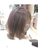 カールセミディシアカラー姫カット