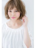 前髪/マチルダボブ/ピンクベージュ/インナーグレージュ/吉祥寺 