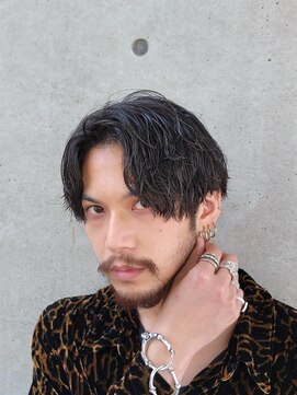 フィフス 原宿(fifth) ツイストスパイラルパーマアップバングマッシュセンターパート