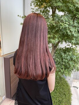 エム インターナショナル 春日部本店(EMU international) さらさらスーパーロングのピンクカラー