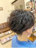 メンズショート×パーマヘア♪ 〔八戸,田向〕