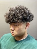 強めプードルパーマ