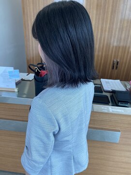 カッツ 駅家店(CUT S) ブラック×インナーグレー