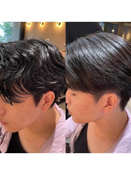 ヘアーソート(hair sort) 男性でもさらさら縮毛矯正◎