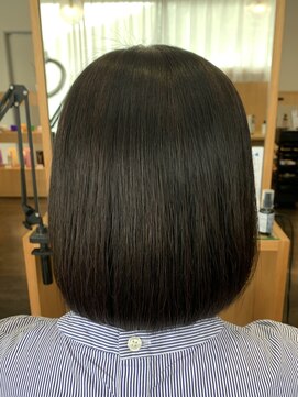 シアン(SHIAN) プレミアムストレートエステ/お手入れしやすい綺麗なボブに!