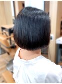 切りっぱなしボブマッシュショートスタイル/池袋/池袋東口