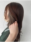 《ベース》オレンジベージュ/《インナー》ミルクティベージュ
