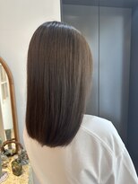 アンド ラ ブランシュ(&.La Blanche)&nbsp;顔型別ヘアスタイル特集/ピンクブラウン/エアリーロング