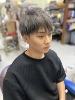 カットハウス パセリ ツーブロックダークシルバー　　<理容室>/メンズ/バーバー