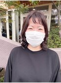 《TOPHAIR 玉島店/ ぱん》くびれボブ×ピンクブラウン