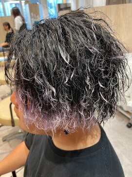 エヌアンドエー せんげん台店(N&A) ツイスパ+メッシュ ちょいワルメンズパーマ