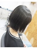 艶カラー/ナチュラルウルフボブ
