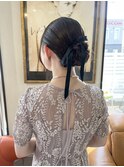 タイトシニヨンスタイル .*。