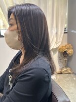 ワ ヘアー(wa-hair)&nbsp;マロンベージュ*くすみベージュ*髪質改善*レイヤーカット*秋冬